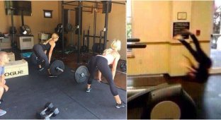 Смотрите бесплатно в своём спортзале: девушки превращают любую тренировку в шоу! (24 фото)