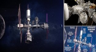 НАСА показало будущую лунную станцию (18 фото)