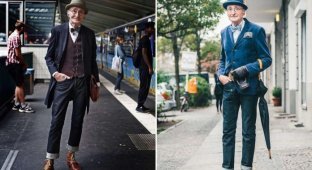 Гюнтер Краббенхёфт — невероятно стильный дедушка из Берлина (16 фото)