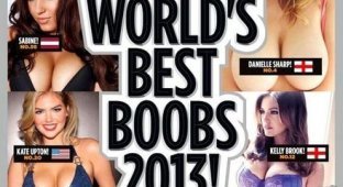 Лучшая грудь в 2013 году (20 фото + 1 видео) (эротика)