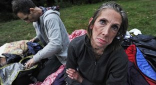 Марианна Фридман-Фут — наследница миллионера, ставшая бездомной в парке (7 фото)