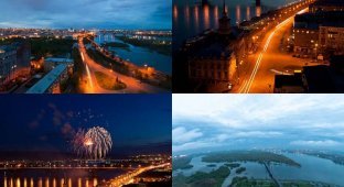 Высотные фотографии Красноярска (30 фото)