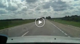 VIP кортеж создает аварийную ситуацию на дорогах Белоруссии