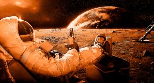 Почему на Марсе нельзя снимать скафандр (1 фото)