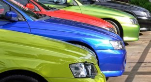 Самые популярные цвета автомобилей (21 фото)