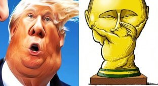 Тотальная ошибка и открытая измена: Саммит Путин-Трамп в зарубежных СМИ и карикатурах (17 фото)