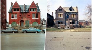 Фотограф из Детройта показал заброшенные дома этого города (21 фото)