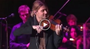 «Чардаш» в исполнении быстрого скрипача Дэвида Гарретта
