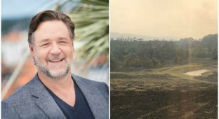 Рассел Кроу показал свою ферму в Австралии до и после дождей (13 фото)