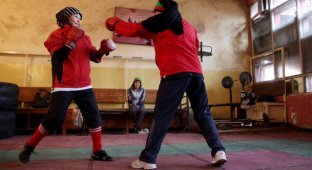 Афганские женщины-боксеры готовятся к Олимпийским играм 2016 (11 фото)