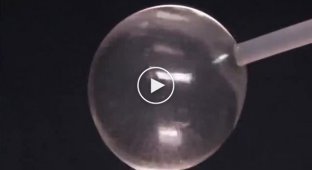 Необычный пузырь в пузыре