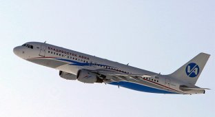 Репортаж о прибытии А320 VP-BRB во Владивосток