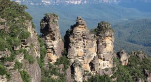 Австралия. Однодневная поездка из Сиднея. Голубые горы. Пещеры Дженолан (45 фото)