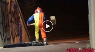 Жуткие клоуны-убийцы вновь напугали жителей тихого итальянского городка