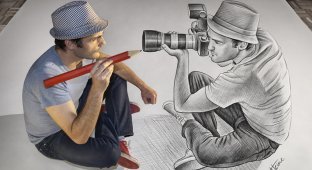 Иллюзии в фотографиях: кадры, на которые придётся посмотреть дважды (44 фото)