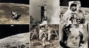 Золотой век космических исследований: на аукцион выставлен фотоархив NASA (12 фото)