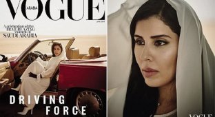 Саудовская принцесса появилась на обложке Vogue (5 фото)