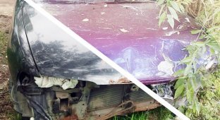 Восстановление двух гнилых Mazda 626 (98 фото)