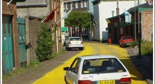 Жёлтая улица (12 фото)