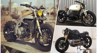 20 брутальных мотоциклов в стиле Cafe Racer (22 фото)