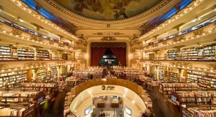 100-летний театр превратили в книжный магазин (6 фото)
