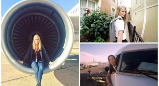 5 женщин-пилотов, покоривших небо и Instagram (46 фото)