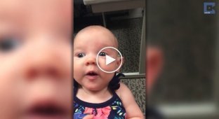 Глухая от рождения девочка впервые слышит голос мамы