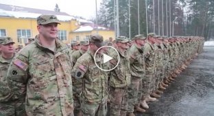 На Яворовский полигон прибыла боевая группа 45-й пехотной бригады армии США