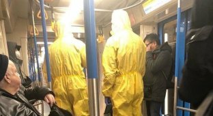 Московское метро подверглось атаке пранкеров от коронавируса (1 фото + 1 видео)