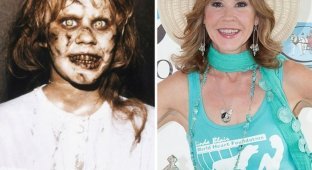 Актеры из фильмов ужасов: тогда и сейчас (30 фото)