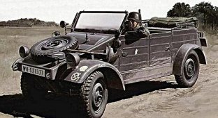 "Немецкий верблюд" - Volkswagen Type 82 (K&#252;belwagen) (21 фото)