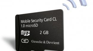 Карточка MicroSD с чипом NFC превратит телефон в кредитную карту