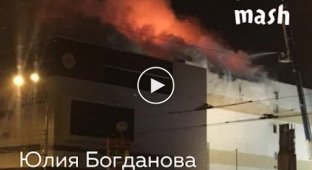 Директор детского центра Юлия Богданова о причине пожара в ТЦ Зимняя вишня города Кемерово