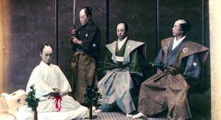 Настоящие самураи 19 века (10 фото)