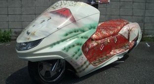 Японские скутеры (17 фото)