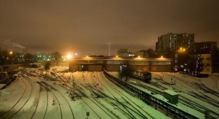 Ночь в метро (31 фото)