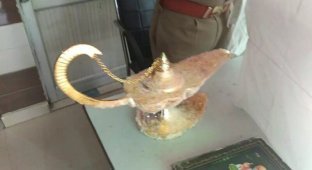 Мошенники продали врачу «лампу Аладдина» за 42 тысячи долларов (2 фото)