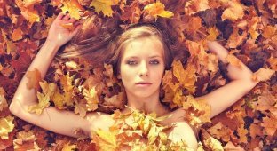 Осенняя эротика (27 фото) (эротика)