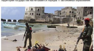 Пост о жизни и «работе» сомалийских пиратов (15 фото)