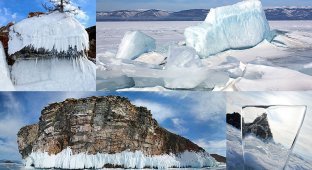 Байкальские льды: март 2011 (18 фото)