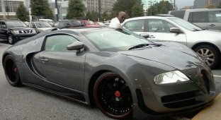 Идеальная копия на Bugatti Veyron (8 фото + видео)