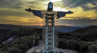В Бразилии строят самую большую в мире статую Иисуса (5 фото)