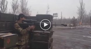 Сепаратисты изучают новейший российский снайперский комплекс 6C8