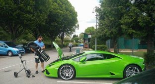 Непрактичный суперкар Lamborghini Huracan (8 фото)
