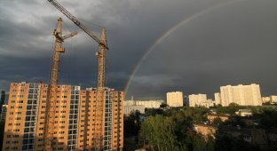 Строительство многоэтажного дома в Москве (27 фото)