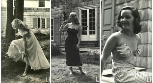 Девушки в нижнем белье, 1949 год (16 фото)