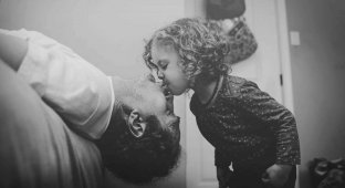 Отцовская любовь: Лучшие фотографии отцов с маленькими детьми (36 фото)