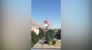 Взрывы боеприпасов в казахстанском городе Арысь