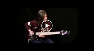 Удивительно талантливая 14-ти летняя гитаристка