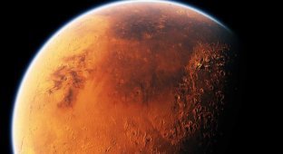 Британские ученые наклонили Марс (2 фото)